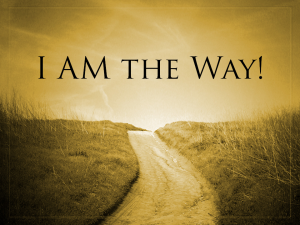 I AM The Way